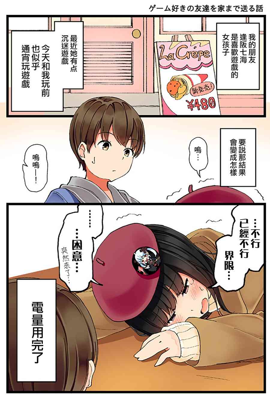 和喜欢游戏的朋友各种轶事漫画,5话1图