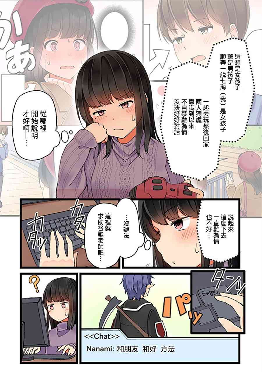 和喜欢游戏的朋友各种轶事漫画,7话2图