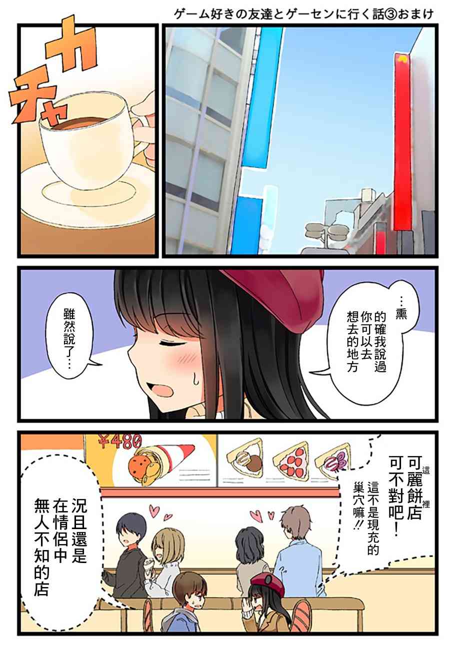 和喜欢游戏的朋友各种轶事漫画,4话5图