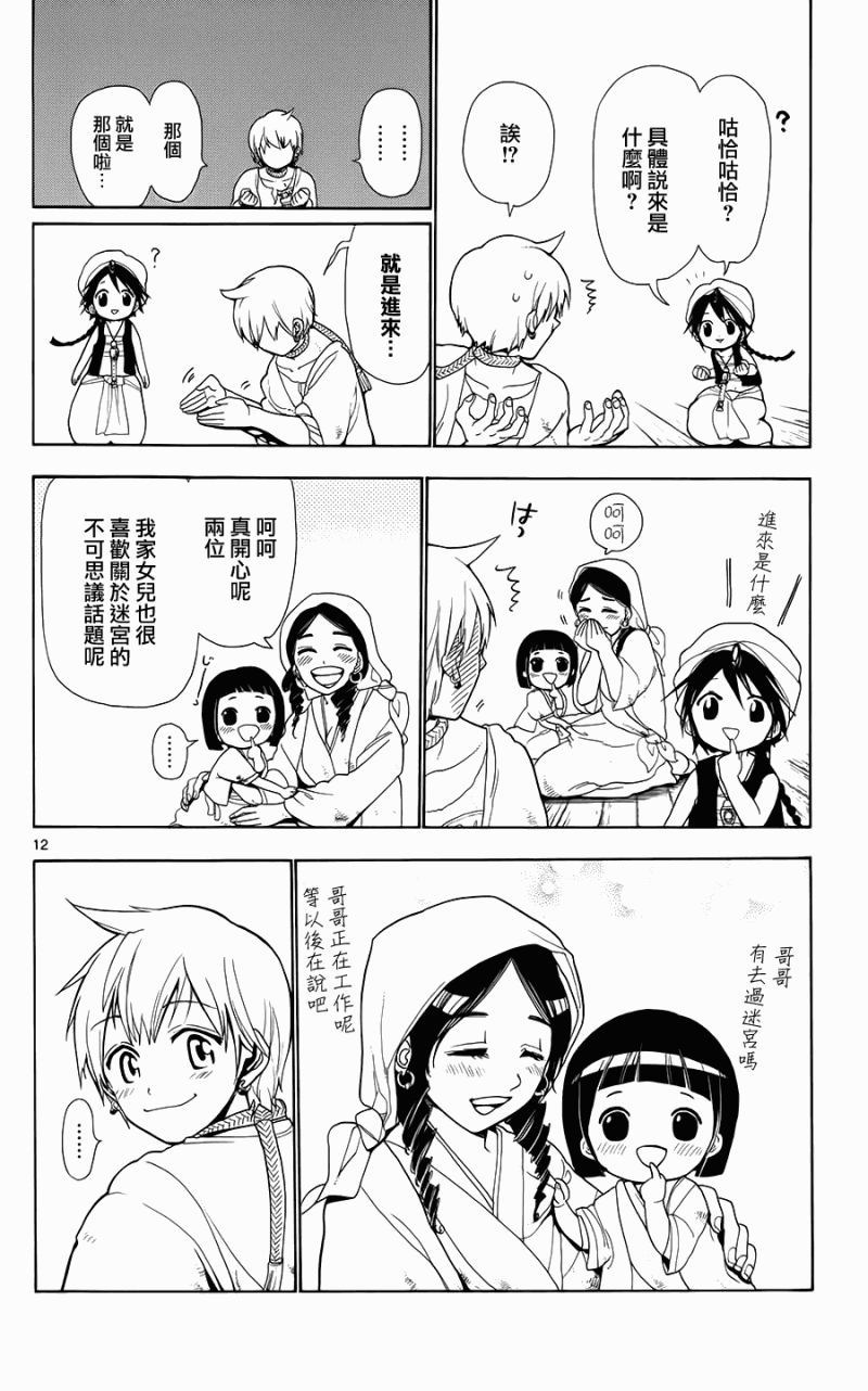 魔笛MAGI漫画,第2话12图